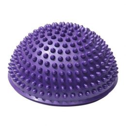 Half-ball Muscle Foot Body Exercise Stress Release Fitness Yoga Massage Ball Health Yoga Training Accessories - Purple