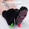 Winter Self-heating Health Care Socks Women Ski Sports Self Heated Massage Man Short Sock Magnetic Therapy Comfortable Warm Sox - red