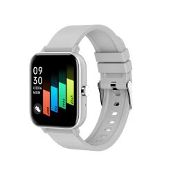 H10 smart watch Bluetooth call bracelet Heart rate Blood pressure Sports Health P8 smart watch - silver gray