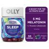 OLLY Extra Strength Sleep Gummy Supplement, 5mg Melatonin, L Theanine, Blackberry, 50 Count - OLLY