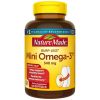 Nature Made Fish Oil Burp-Less Mini 540 mg Omega-3 Supplement;  120 Count - Nature Made