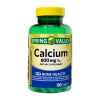 Spring Valley Calcium Tablets Dietary Supplement;  600 mg;  100 Count - Spring Valley