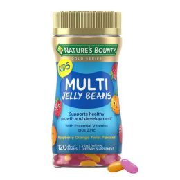 Nature's Bounty Kids Multi Jelly Bean Multivitamin Supplements;  Raspberry Orange;  90 Count - Nature's Bounty