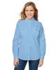 Ladies' Bahamaâ„¢ Long-Sleeve Shirt - WHITE - XS - WHITECAP BLUE - L