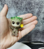 Guardians of the Galaxy Groot Flower Pot Bird's Nest Tree Man Groot Tree Man Hand Ornament - 1