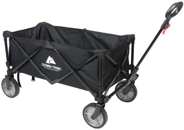 Multi-Purpose Big Bucket Cart, Black Wagon - Black