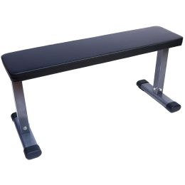 Heavy Duty Adjustable and Foldable Utility Weight Bench, Flat, 600-Pound Capacity - Flat