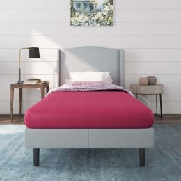 Rainbow 5" Memory Foam Twin Mattress, Blue - Pink