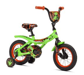 12" Dino Power Boy's Toddler/Child Bike, Green - Green