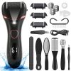 Electric Foot Callus Remover Foot Grinder Rechargeable Foot File Dead Skin Pedicure Machine  - Black