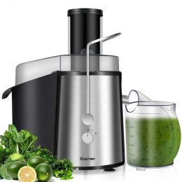 2 Speed Electric Wide Mouth Centrifugal Juice Extractor - as show