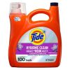 Tide Hygienic Clean Heavy 10x Duty Liquid Laundry Detergent Spring Meadow;  100 Loads 154 fl oz - Tide