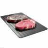 Fast Defrost Tray Fast Thaw Frozen Food Meat Fruit Quick Defrosting Plate Board Defrost Tray Thaw Master Kitchen Gadgets - default