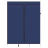 71" Portable Closet Wardrobe Clothes Rack Storage Organizer with Shelf Navy RT - Navy