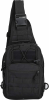 Men Backpack Tactical Sling Bag Chest Shoulder Body Molle Day Pack Pouch Black - default