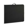 6 Foot Bi-Fold Plastic Folding Table, Black - Black