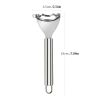 1pc Stainless Steel Corn Planer; Corn Peeler; Cob Remover Tool With Ergonomic Handle; Kitchen Gadgets - 18*6.5cm