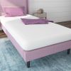 Rainbow 5" Memory Foam Twin Mattress, Blue - White