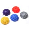 Half-ball Muscle Foot Body Exercise Stress Release Fitness Yoga Massage Ball Health Yoga Training Accessories - Red