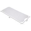 Bathroom Bathtub Non-slip Bath Mat 99*39cm Transparent  YJ - Milky White