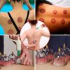 32 Cups Chinese Massage Therapy Cupping Set Body Vacuum Suction Kit Acupoint Massage Kit - Transparent