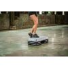 Original Aerobic Platform â€“ Circuit Size Grey Aerobic Platform and Four Original Black Risers Included - Gray