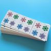 Geometric Snowflakes 2015 - 5 Booklets / 100 Pcs - default