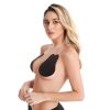 Invisible Brace Breast Lift Push Up Bra Silicone Nipple Sticky Cover - Skin color - 11cm[5pcs]