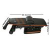 Adjustable Exerciser Bench, Exercise Workout Bench, Foldable and Easy to Carry, No Assembly Needed - Black