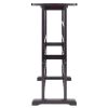 Wood Vinny 24-Bottle Wine Rack, Espresso, Espresso Finish - Espresso