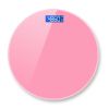 1pc Home Charging Electronic Scale Intelligent Weighing Scale Increases Precision Round Scale Body Scale Health Weight Loss Meter - Pink