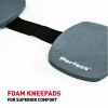 Ab Carver Pro Roller for Core Workouts Includes Bonus Foam Kneepads Abdominal Trainers - gray