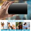 20000mAh Power Bank Ultra-thin External Battery Pack Phone Charger - Black