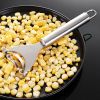 1pc Stainless Steel Corn Planer; Corn Peeler; Cob Remover Tool With Ergonomic Handle; Kitchen Gadgets - 18*6.5cm