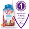 Vitafusion Fiber Well Sugar Free Fiber Supplement Gummies;  Fruit Flavored;  90 Count - Vitafusion