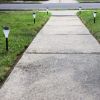 Outdoors Solar Powered LED Pathway Lights w/ Hanging Hook, 14-in. Tall, 6-Pack, Waterproof IP44 - A