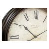 Emmaline Round Wall Clock - Brown