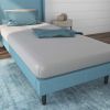 Rainbow 5" Memory Foam Twin Mattress, Blue - Gray